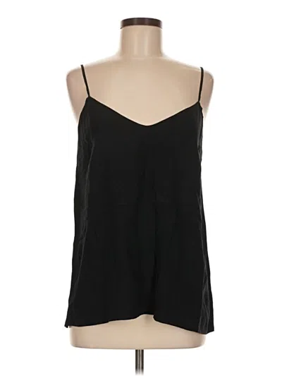 Pre-owned 525 America Tank Top Black Halter Neckline Tops