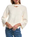 525 America Thick Thin Pullover In White
