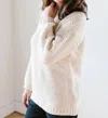 525 America Tunic Pullover In Cream In White