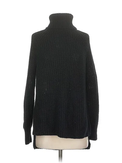 Pre-owned 525 America Turtleneck Sweater In Black