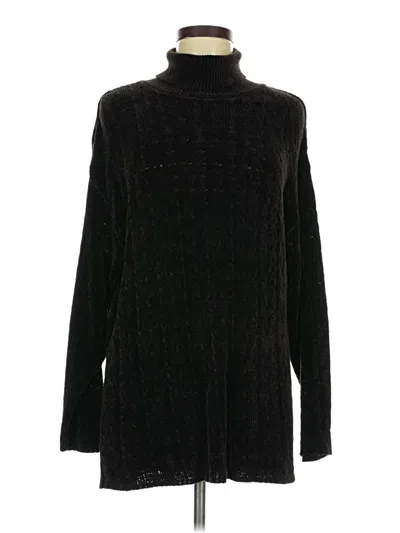 Pre-owned 525 America Turtleneck Sweater In Black
