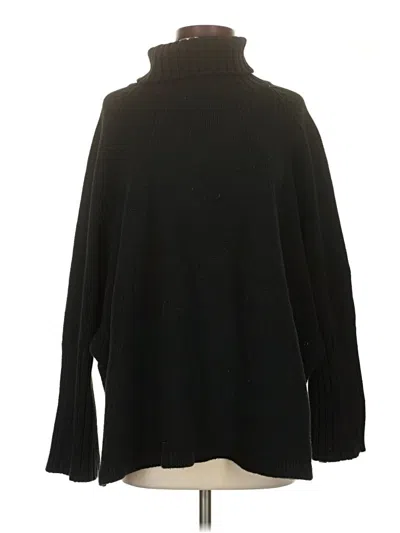 Pre-owned 525 America Turtleneck Sweater In Black