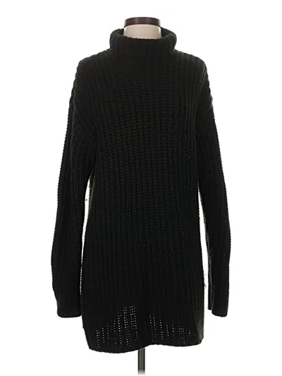 Pre-owned 525 America Turtleneck Sweater In Black