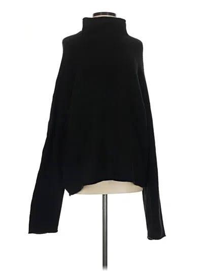 Pre-owned 525 America Turtleneck Sweater In Black