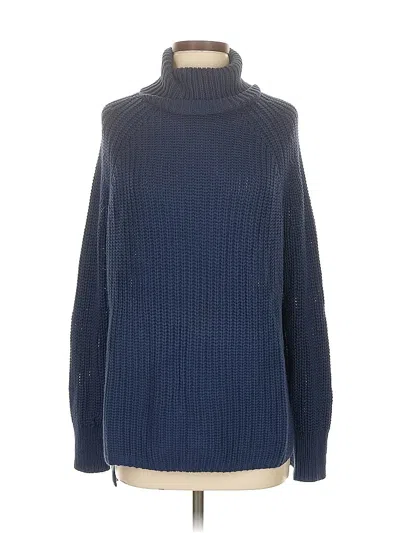 Pre-owned 525 America Turtleneck Sweater In Blue