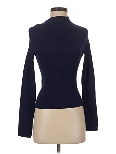 Pre-owned 525 America Turtleneck Sweater In Blue