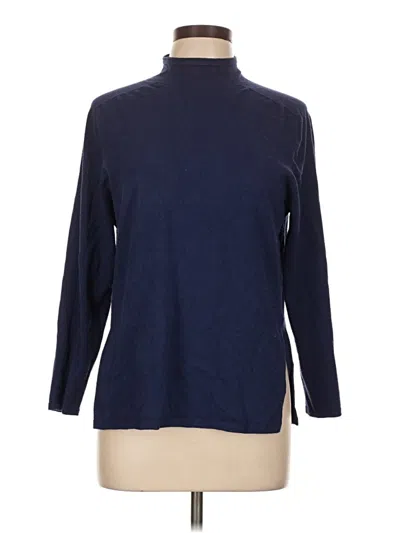 Pre-owned 525 America Turtleneck Sweater In Blue