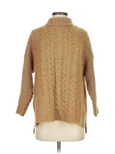 Pre-owned 525 America Turtleneck Sweater In Brown