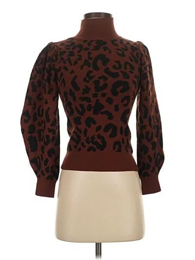 Pre-owned 525 America Turtleneck Sweater In Brown