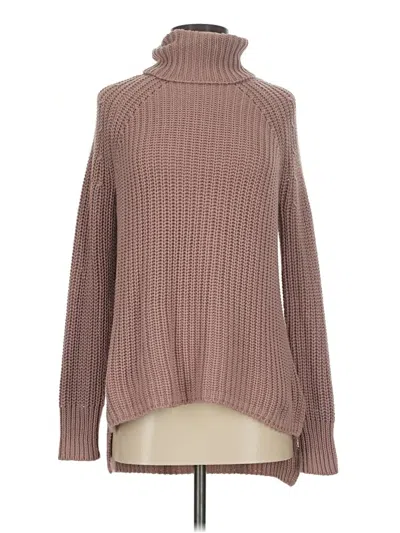 Pre-owned 525 America Turtleneck Sweater In Brown