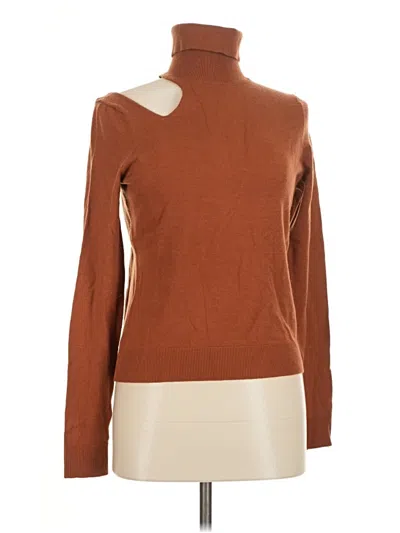 Pre-owned 525 America Turtleneck Sweater In Brown