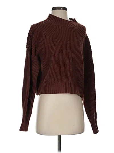 Pre-owned 525 America Turtleneck Sweater In Brown