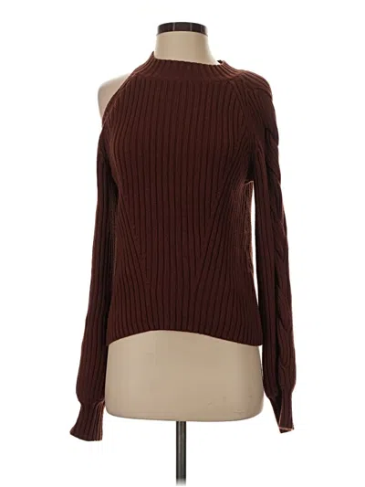 Pre-owned 525 America Turtleneck Sweater In Brown