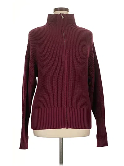 Pre-owned 525 America Turtleneck Sweater In Burgundy