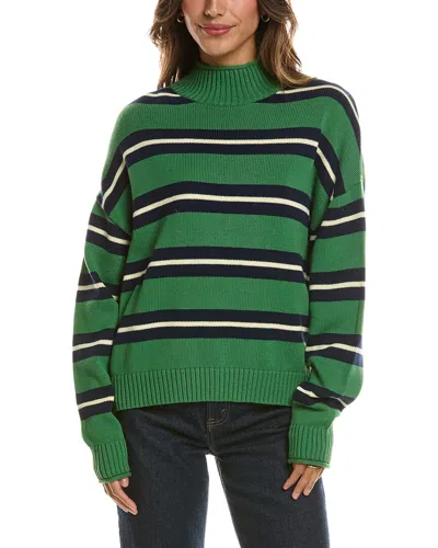 525 America Turtleneck Sweater In Green