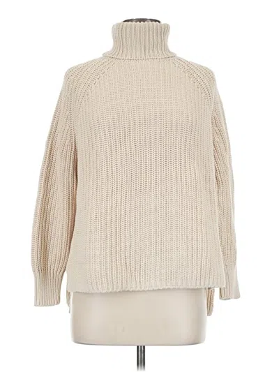 Pre-owned 525 America Turtleneck Sweater In Ivory