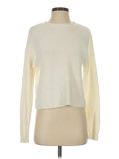Pre-owned 525 America Turtleneck Sweater In Ivory
