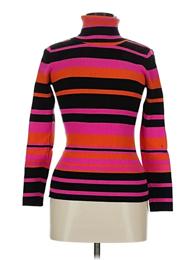 Pre-owned 525 America Turtleneck Sweater In Pink