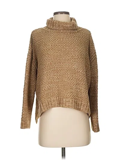Pre-owned 525 America Turtleneck Sweater In Tan