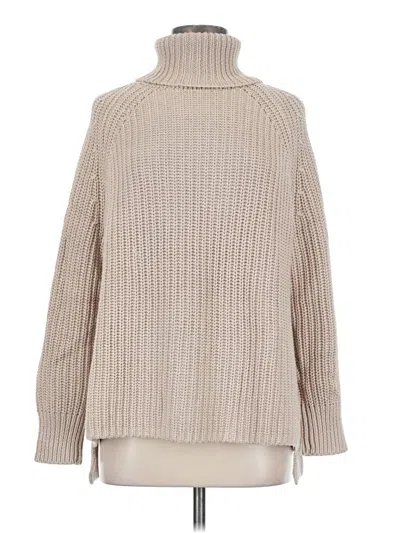 Pre-owned 525 America Turtleneck Sweater In Tan
