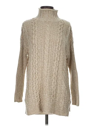 Pre-owned 525 America Turtleneck Sweater In Tan