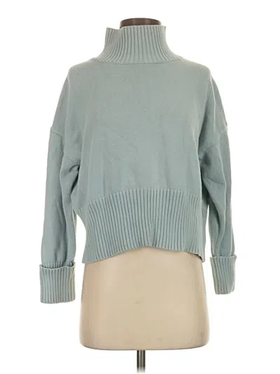 Pre-owned 525 America Turtleneck Sweater In Teal