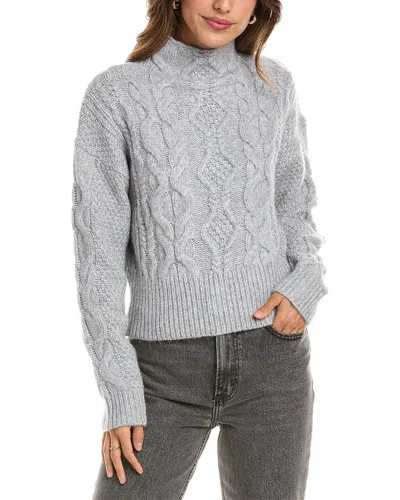 525 America Turtleneck Sweater In Gray