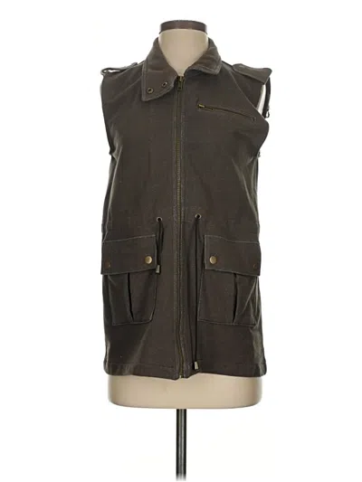 Pre-owned 525 America Vest In Brown