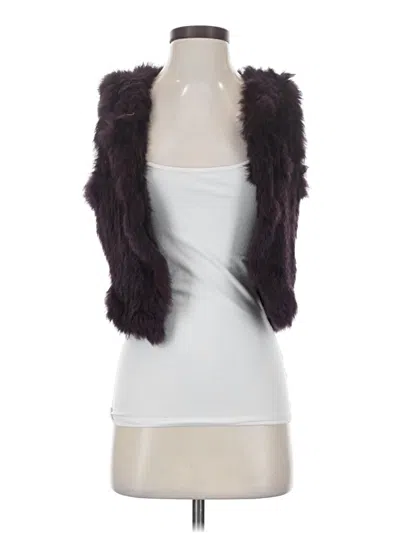 Pre-owned 525 America Vest In Burgundy