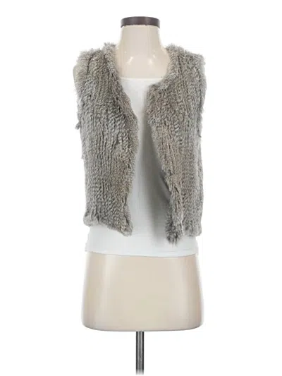 Pre-owned 525 America Vest In Gray