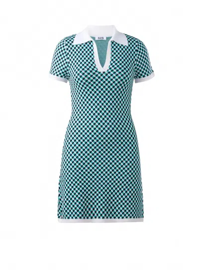 525 America Women's Dawn Mini Tennis Dress In Green