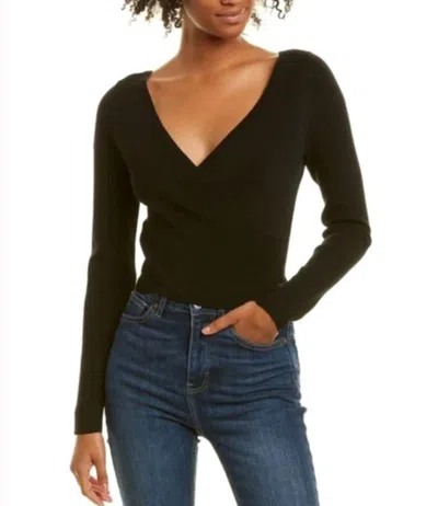 525 America Wrap Top In Black