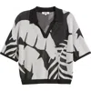 525 Carter Palm Tree Polo Sweater
