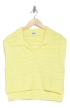 525 Crimped Polo Vest In Margarita