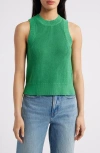 525 Demi Cotton Sweater Vest In Ivy Green