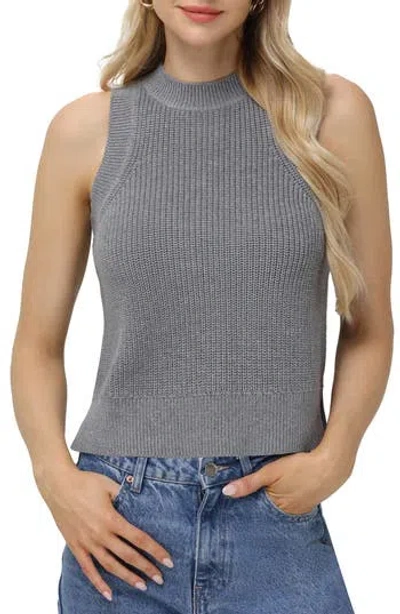 525 Demi Tank In Smoke Grey