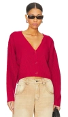 525 Cardigan Harper In Red