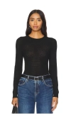 Shop 525 Holly Crew Neck Pullover In 블랙