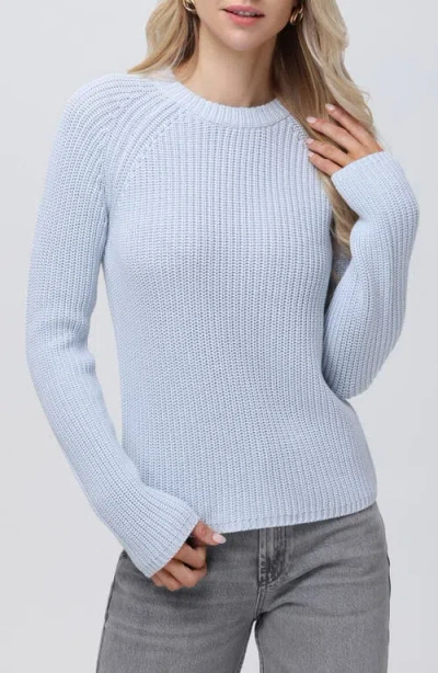 525 Jane Cotton Sweater In Arctic Ice