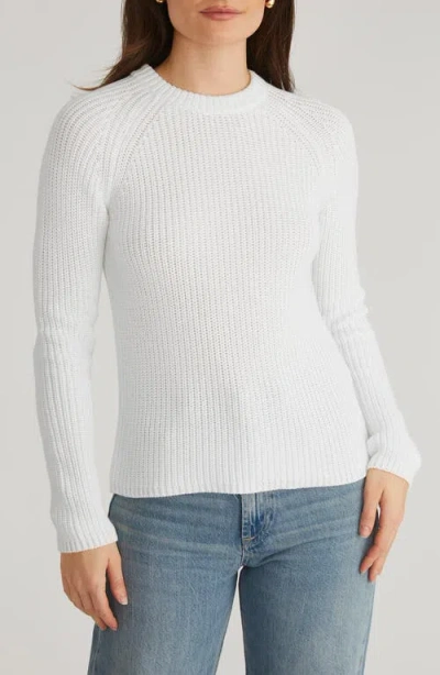 525 Jane Cotton Sweater In Bleach White