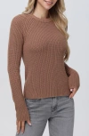 525 Jane Cotton Sweater In Cinnamon