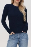 525 Jane Cotton Sweater In Dark Blue