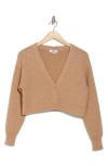 525 Jenny Crop Cardigan In Cinnamon