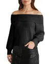 525 Off-the-shoulder Sweater In Black