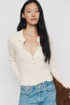 525 Tabitha Sweater In White