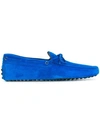 TOD'S TOD'S GOMMINO DRIVING SHOES - BLUE,XXM0GW05470RE011789219