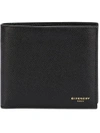 Givenchy Black Bifold Wallet In Black