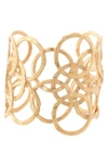 Gas Bijoux Olympie Cuff In Yellow Gold