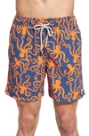 TOM & TEDDY 'OCTOPUS PATTERN' SWIM TRUNKS,OCTOPUS1