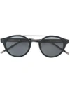 BOTTEGA VENETA BOTTEGA VENETA EYEWEAR ROUND FRAME SUNGLASSES - BLACK,458366VC0K011782742